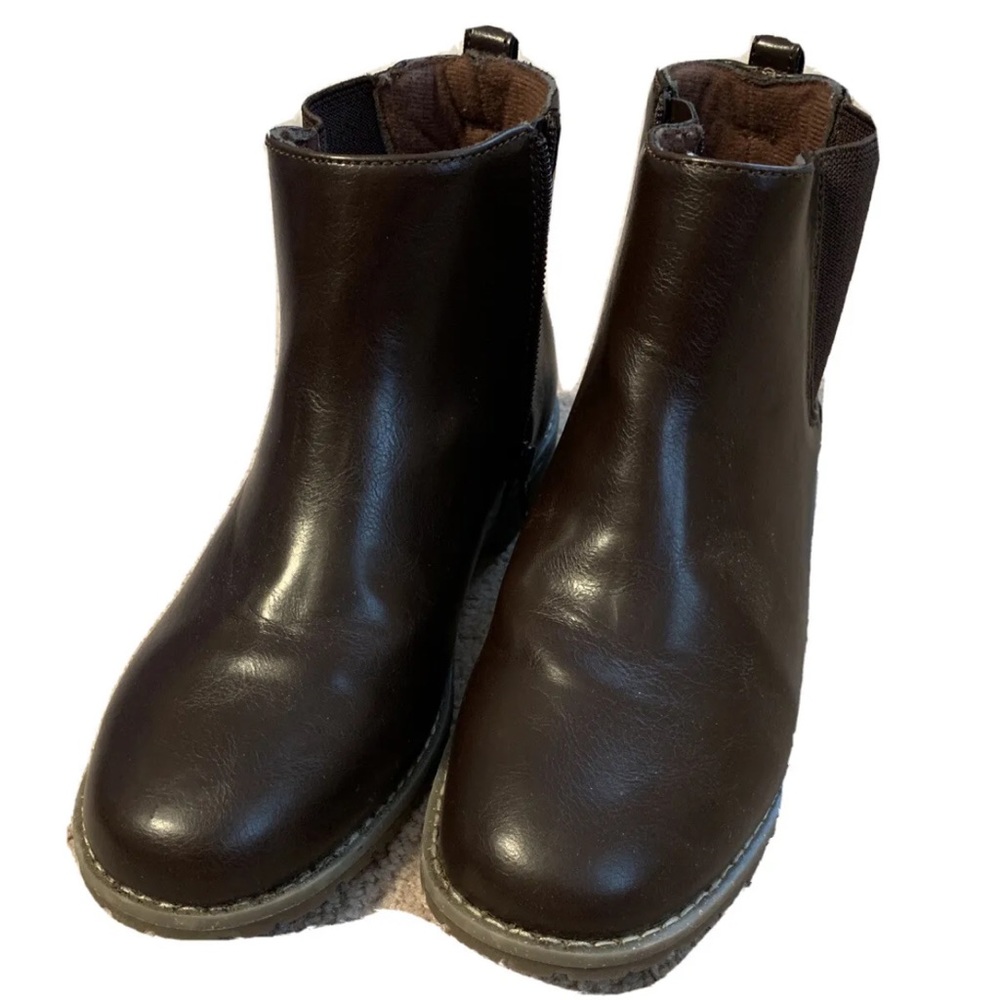 Boy’s Brown Boots,The Children’s Place, Size 6